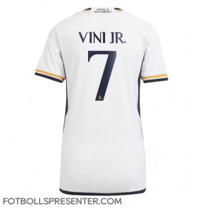 Real Madrid Vinicius Junior #7 Hemma Matchtröja Dam 2023-24 Kortärmad